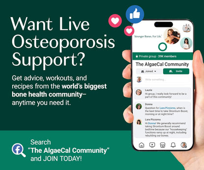 AlgaeCal Plus – Organic Red Algae Calcium with Vitamin D3, K2 MK7, Magnesium & Trace Minerals (120 Veggie Caps)